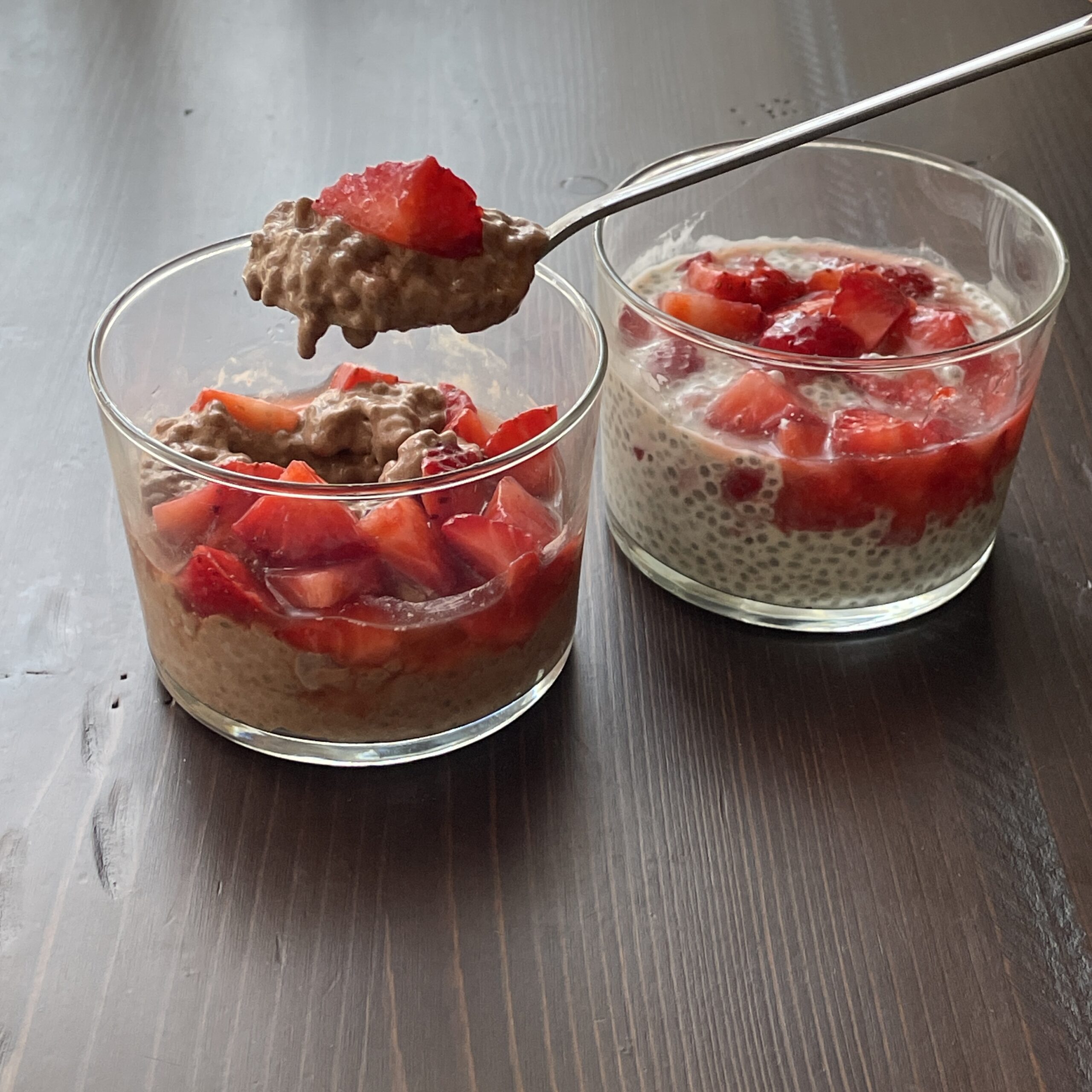 PUDDING DE CHÍA CON LECHE DE COCO