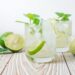 agua de coco menta y lima